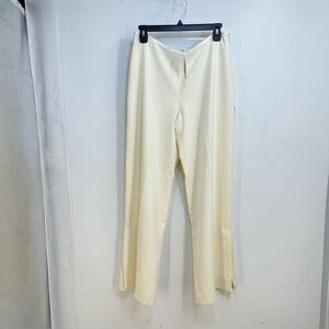 White House Black Market NWT  Size 8P Cream Color Wide Leg Dress Pants/TrouserS